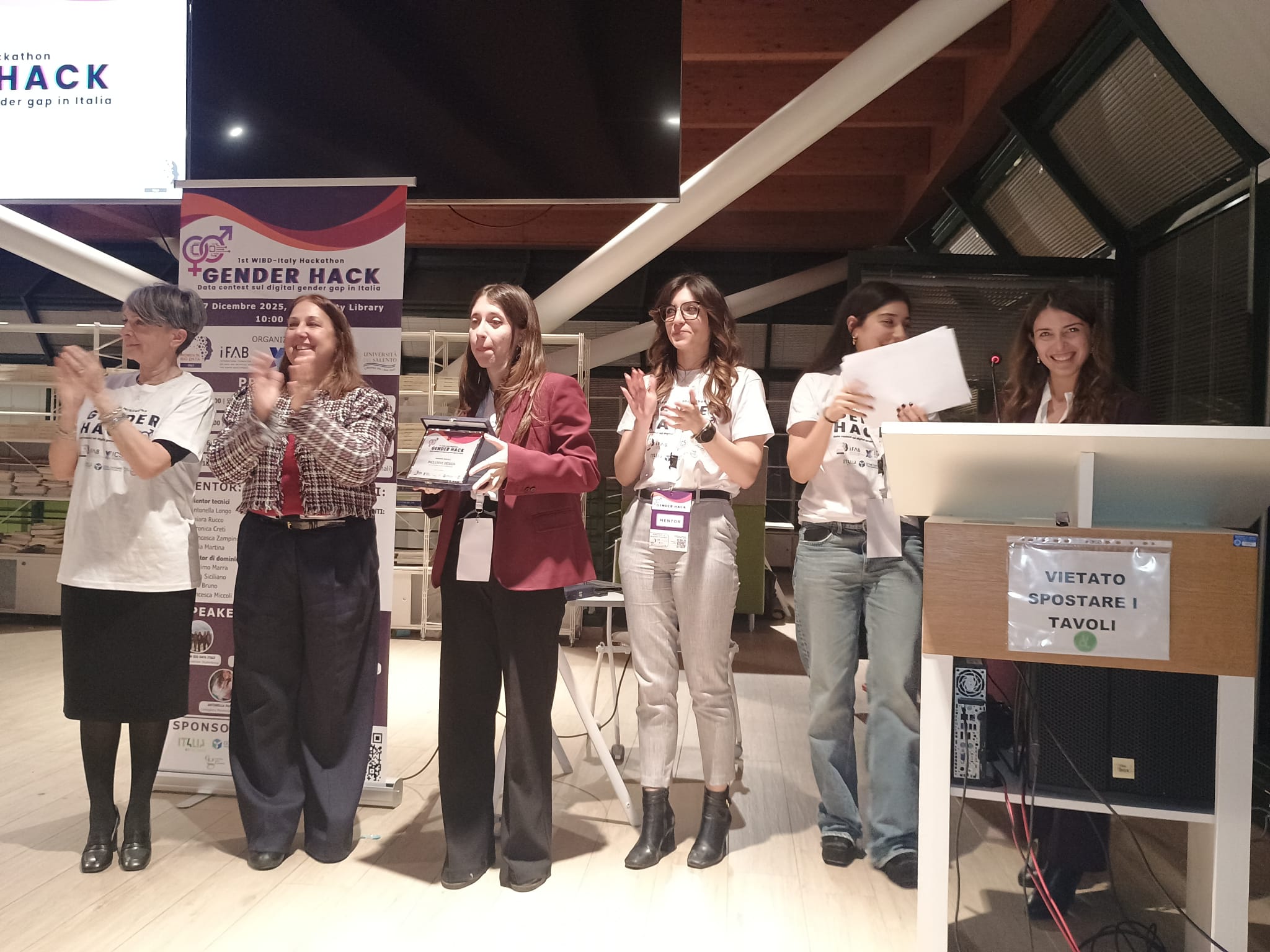 Gender Hack 2025 - Team e organizzatori